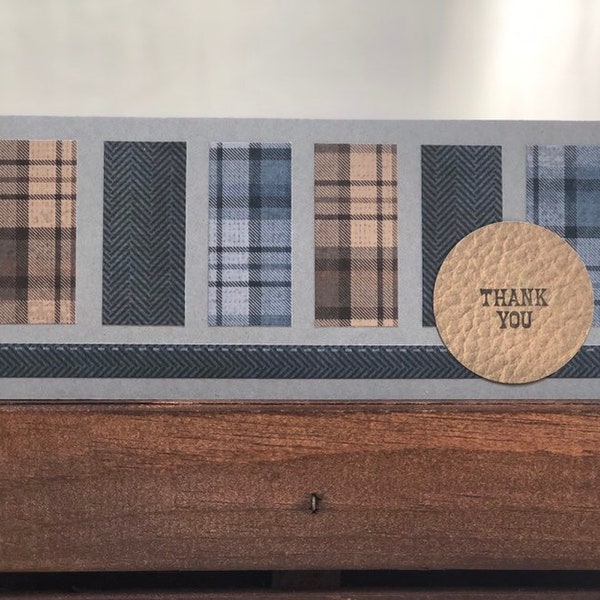 Masculine Thank You - Etsy