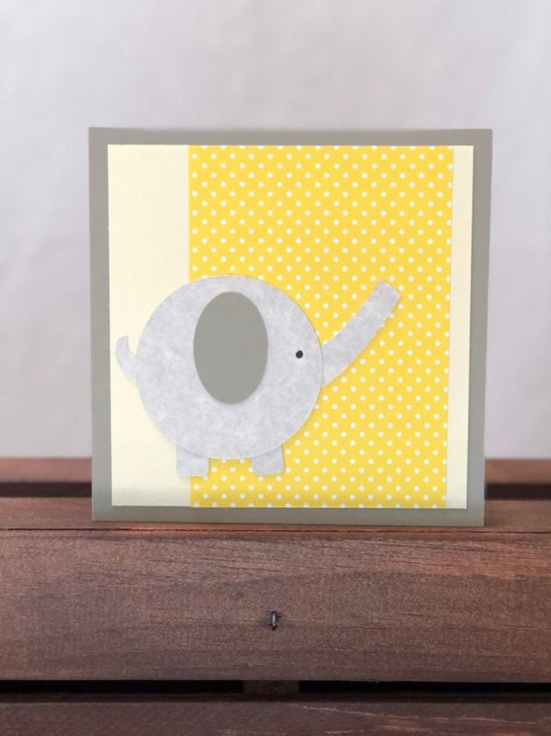 Baby Elephant Greeting Card | Elephant Card | Baby Shower Card ...