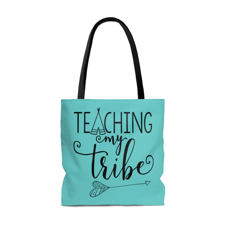 My Tribe Teaching Canvas Bag Tote Teaching My Tribe Tribe Tote With Saying Tote Bag Canvas Teaching tote Tote Bag Canvas Tote Bag