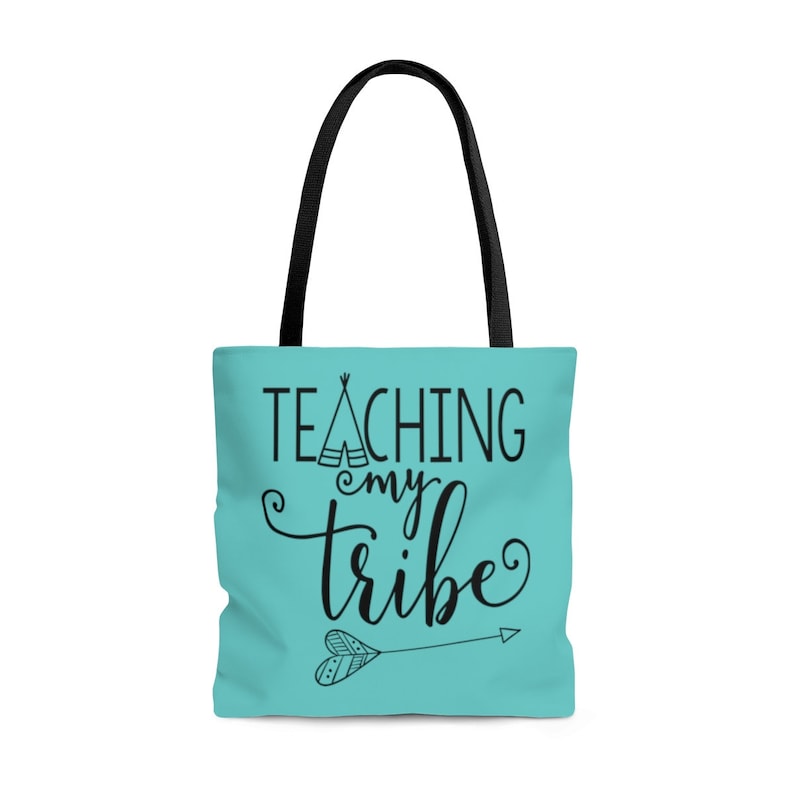 My Tribe Teaching Canvas Bag Tote Teaching My Tribe Tribe Tote With Saying Tote Bag Canvas Teaching tote Tote Bag Canvas Tote Bag