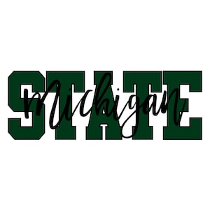Michigan State Svg Etsy Michigan State Svg Etsy
