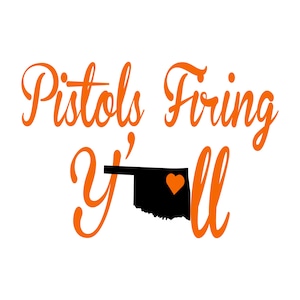 ピストル発射オクラホマ SVG/PNG