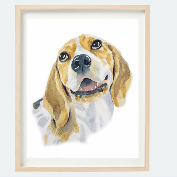 Custom Pet Portrait,Hand Painted Watercolour Pet Painting from your photo, Original Watercolour Pet Painting,Dog Art,Cat Art,Pet Lovers gift
