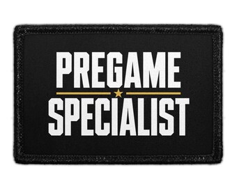 Pregame Specialist - Removable Patch