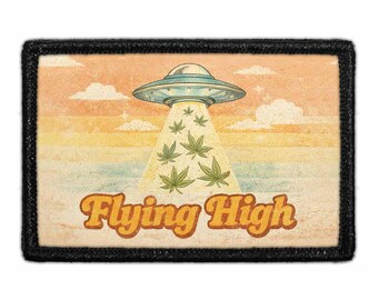 Flying High - UFO - Removable Patch