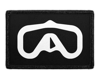 Diver Mask - Removable Patch