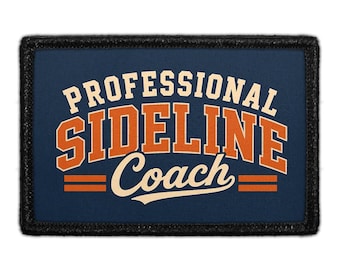 Professional Sideline Coach - Removable Patch