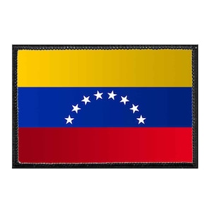 Venezuela Flag - Color - Removable Patch