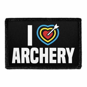 I Love Archery - Removable Patch