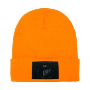 Premium Beanie: Flexfit by Pull Patch (Orange)
