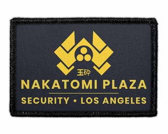 Nakatomi Plaza - Security - Black - Removable Patch