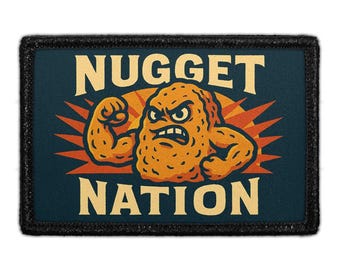 nugget nation - removable patch