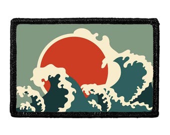 Celestial Moon Wave - Removable Patch