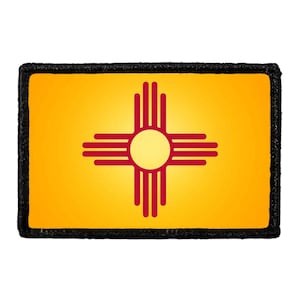 New Mexico State Flag - Color - Removable Patch