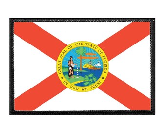 Armycrew XXL Oversized Florida State Flag Patch Baseball Cap – Adjustable Snapback, Black