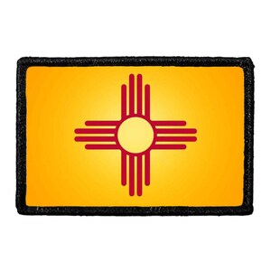 New Mexico State Flag - Color - Removable Patch