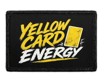 Yellow Card Energy - Removable Patch