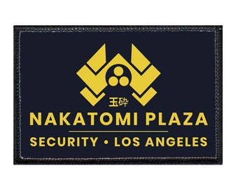 Nakatomi Plaza - Security - Black - Removable Patch