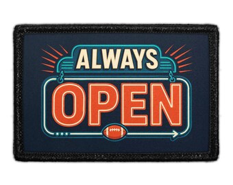 Always Open - Removable Patch