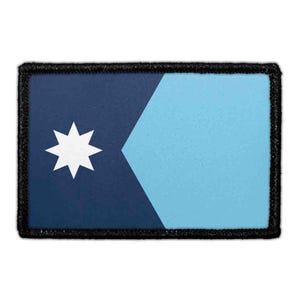 Minnesota State Flag - Color - Removable Patch