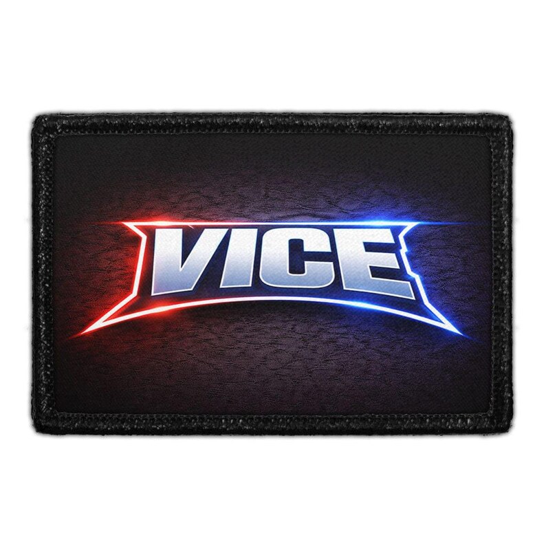 VICE   - Meta Data - Crop Image Text - - Removable Patch - Pull Patch - Removable Patches For Authentic Flexfit and Snapback Hats
