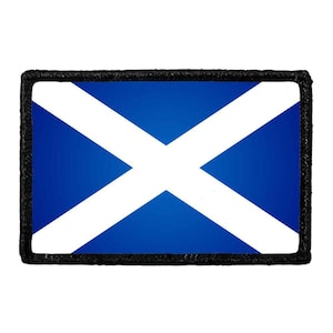 Scotland Flag - Color - Removable Patch
