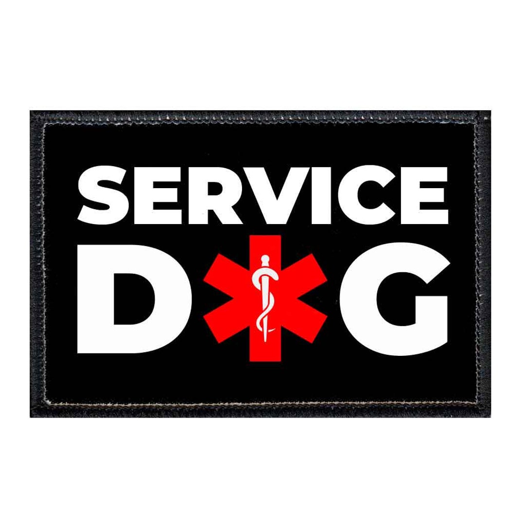 Service Dog Medical Removable Patch Etsy