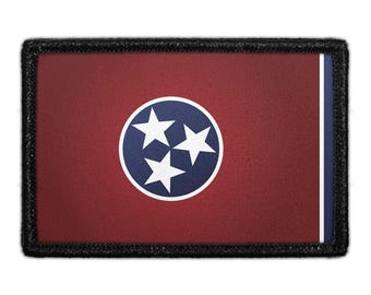 Tennessee State Flag - Color - Removable Patch