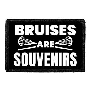 Lacrosse - Bruises Are Souvenirs - Removable Patch