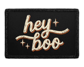 Hey Boo - Removable Patch
