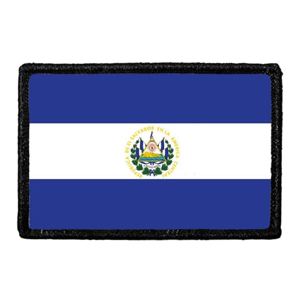 El Salvador Flag - Color - Removable Patch