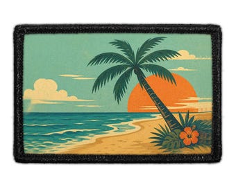 Palm Before the Storm - Removable Patch
