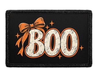 Boo Bow - Removable Patch