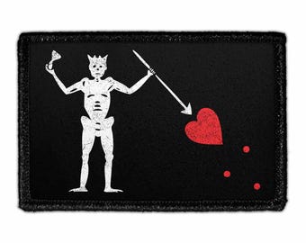 Blackbeard Flag - Removable Patch