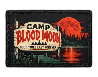 Camp Blood Moon - Removable Patch