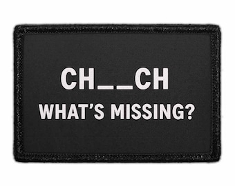 CH__CH - What's Missing - Removable Patch