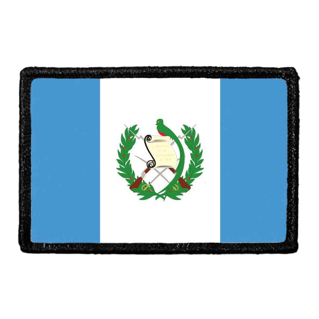 Patch Brodé Drapeau Guatemala - Écusson à Coudre 7x4.5cm - Polyester - Pour Sac à Dos Ou Veste