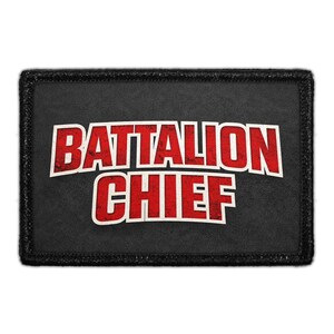Battalion Chief - Removable Patch