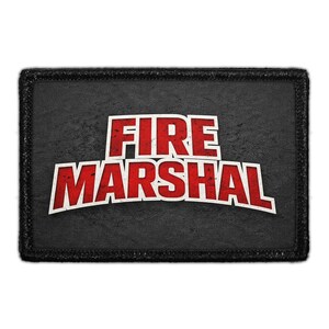 Fire Marshall - Removable Patch