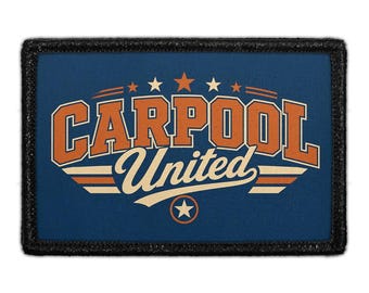 Carpool United - Removable Patch
