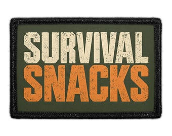 Snacks de supervivencia - Parche removible