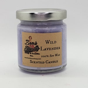 Wild Lavender soy candle