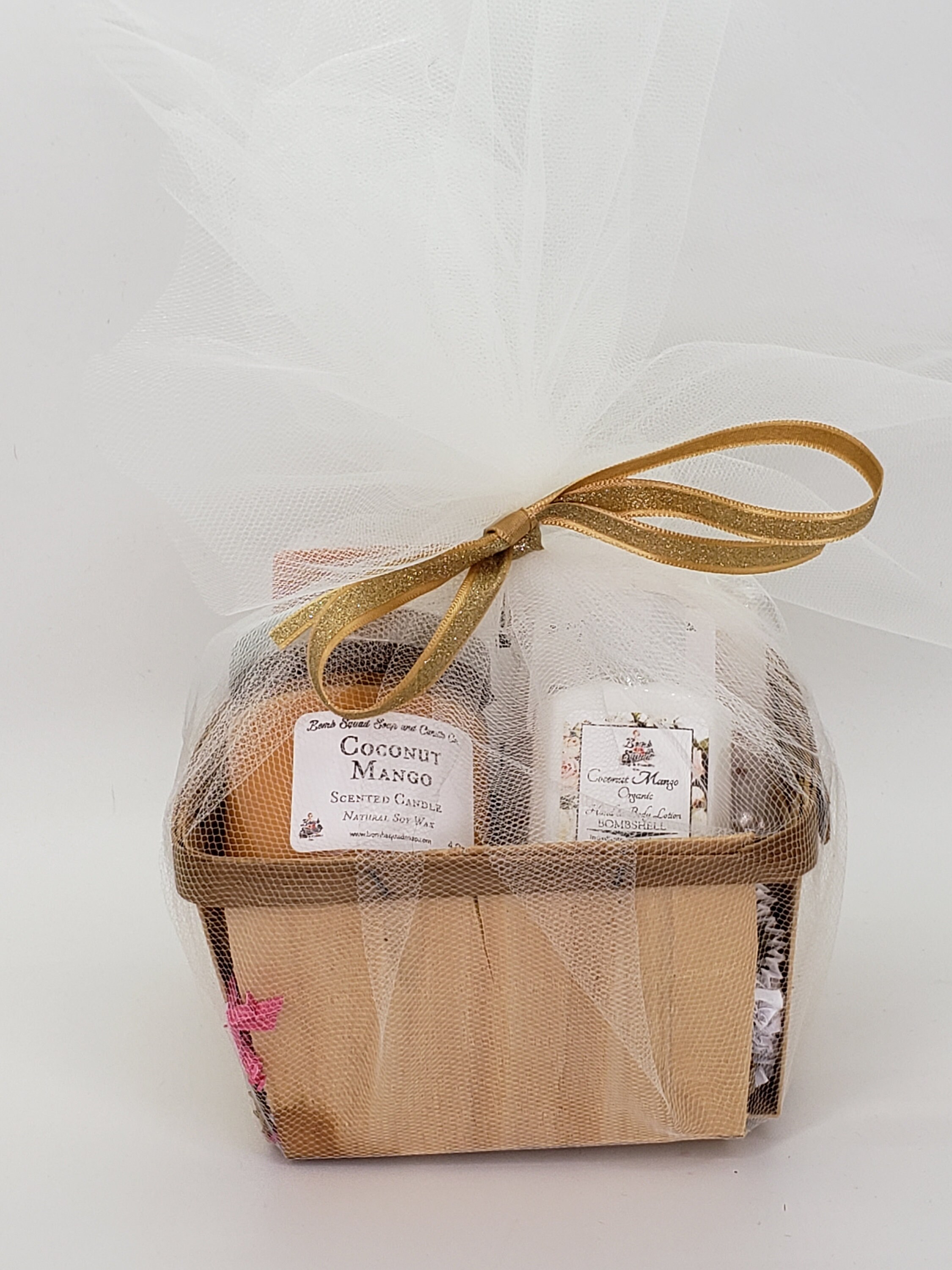 Coconut Mango Bombshell Gift Basket Etsy
