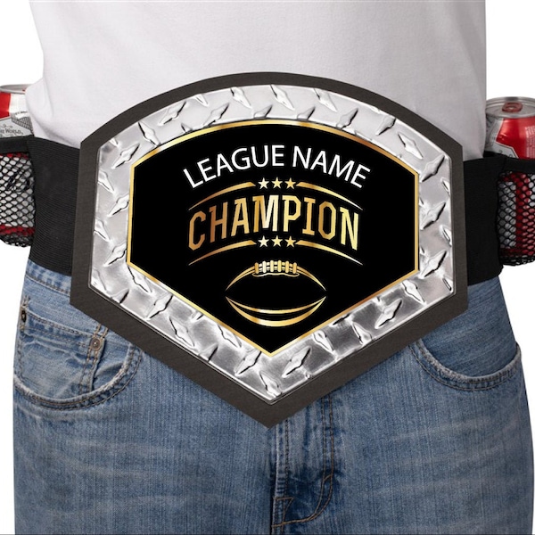 Ceinture de championnat | Trophée de football fantastique | Ceinture de championnat personnalisée | Ceinture de football fantastique personnalisée | Ceinture de football fantastique