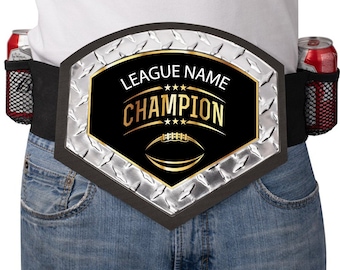 Championship Belt | Fantasy Football Trophy | Custom Championship Belt | Custom Fantasy Football Belt | Fantasy Football Belt