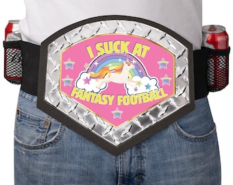 Fantasy Football Loser Trophy Party Belt | Last Place Fantasy Football Trophy | Fantasy Football Loser Ideas | Fantasy Football Loser