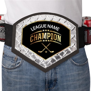 Custom Fantasy Hockey Belt | Custom Championship Belt | Fantasy Hockey Belt | Fantasy Hockey | Fantasy Hockey Trophy | NHL Belt