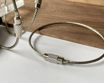 Luggage Tag Straps Add-On: Stainless Steel | Suede Leather | Silicone Plastic