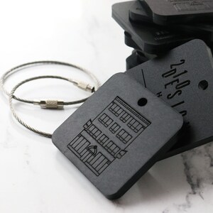 Luggage Tags Personalized Custom Luggage Tags Mother's Day Gift Anniversary Wedding Bridesmaid Engraved Travel Bag Corporate Gift for him A1 image 4