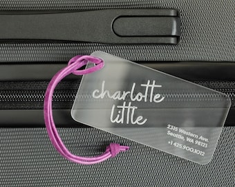 Luggage Tags Luggage Tag Personalized Wedding Bridesmaid Luggage Tag Engraved Travel Gift Bag Tag Diaper Bag Mother's Day Anniversary G1